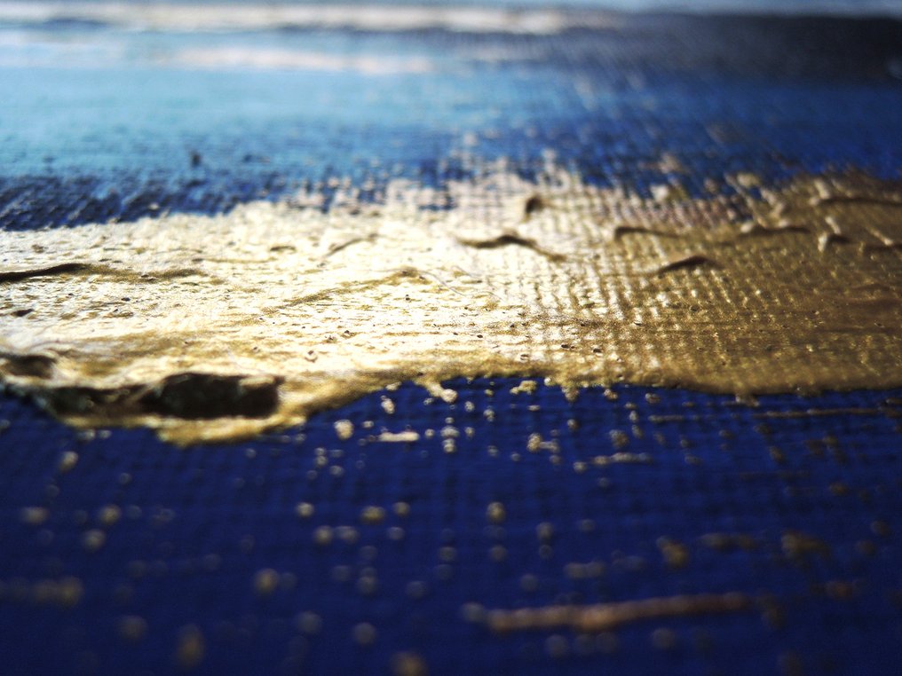 Monika Spiewak - Abstract - XXL - Oil Painting Stretched On The Frame - Ready To Hang - 1/1 Unique Piece #2.1