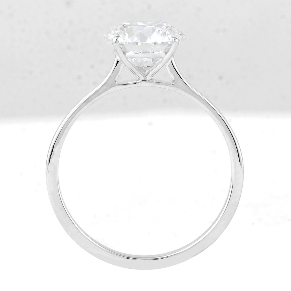 χωρίς τιμή ασφαλείας - Δαχτυλίδι - 14 καράτια Λευκός χρυσός - 2.03ct. tw. Διαμάντι (Εργαστηριακής καλλιέργειας) - Διαμάντι #3.2