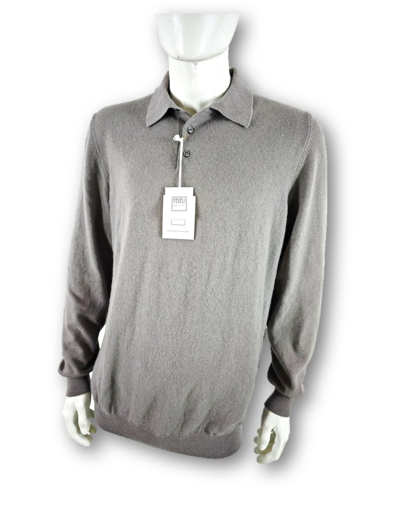 Fedeli - NEW, 100% Cashmere, Size 58 - 毛衣 - New with tags #1.0