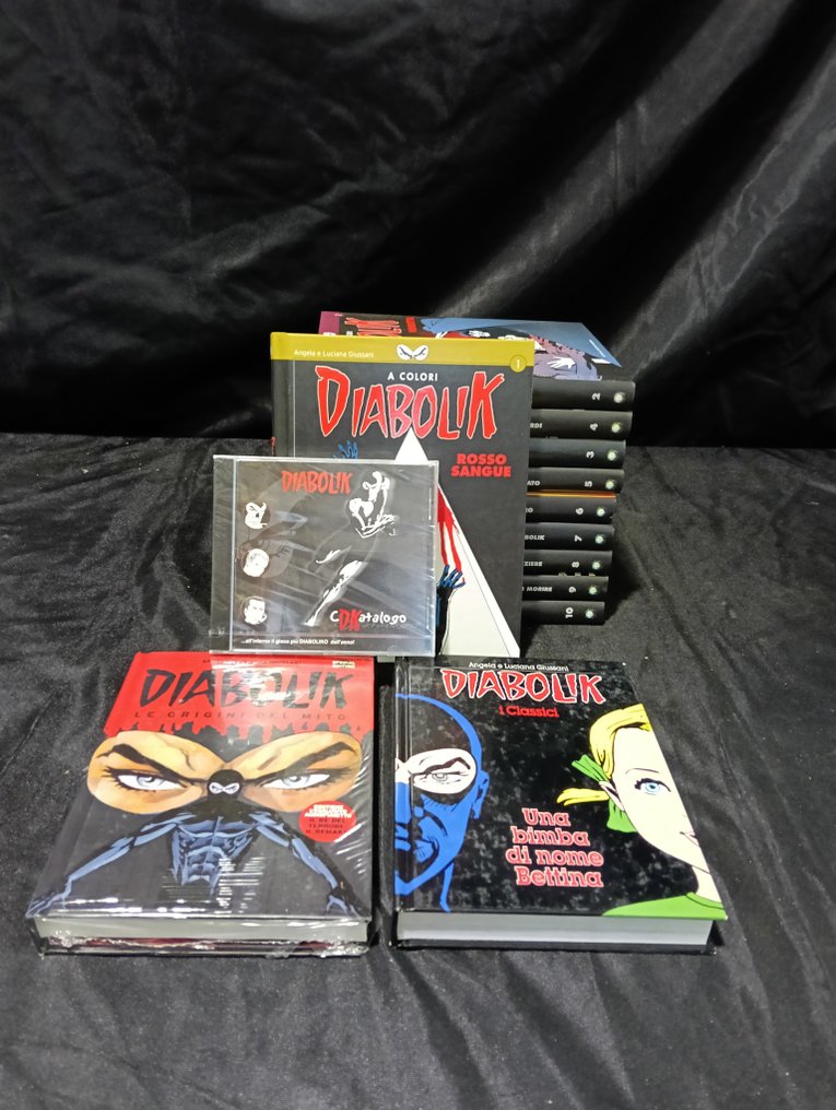 Diabolik a colori 1/10 + volumi vari - 1 Comic collection #1.0
