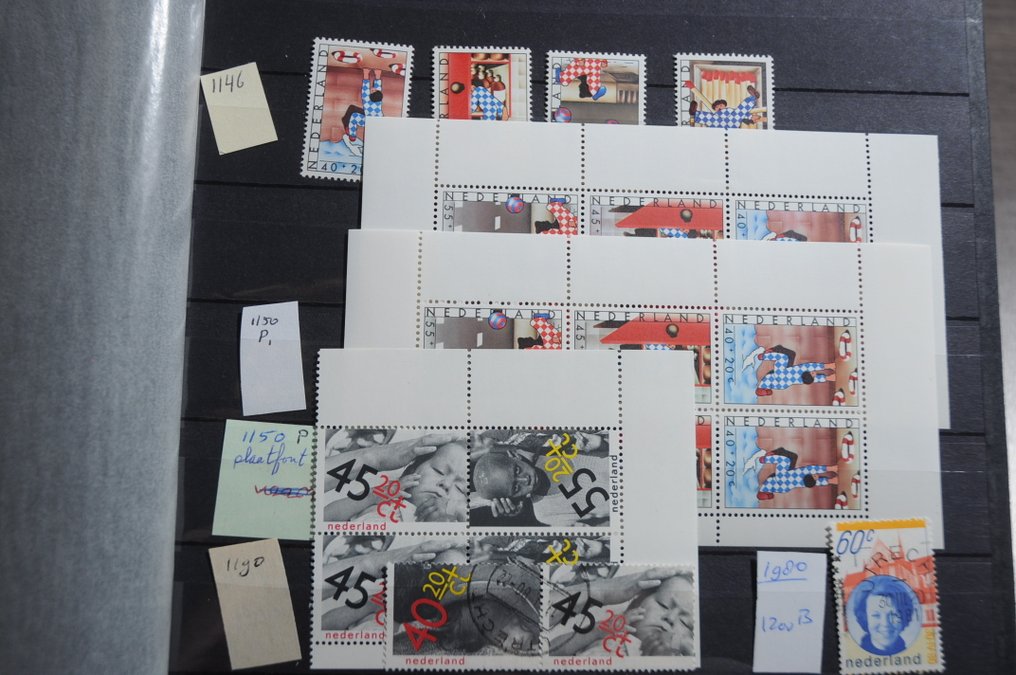 Netherlands  - Collection in an album and various stock books (228 photos) #3.2