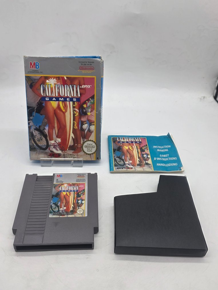 Nintendo - Nes - Classic NES-CG-FRA - PAL B - Game 1ST Edition California Games - Video game - In original box #1.0
