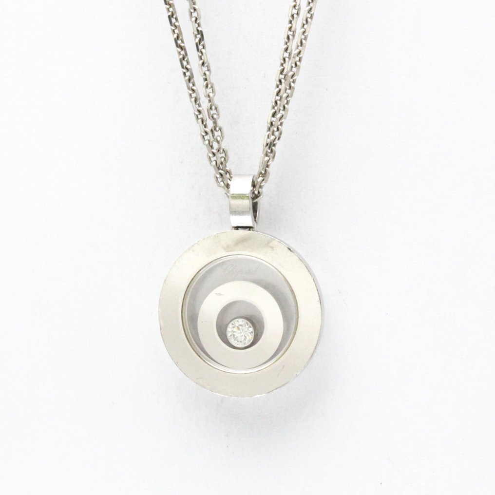 Chopard - Κολιέ με μενταγιόν - 18 καράτια Λευκός χρυσός #1.0