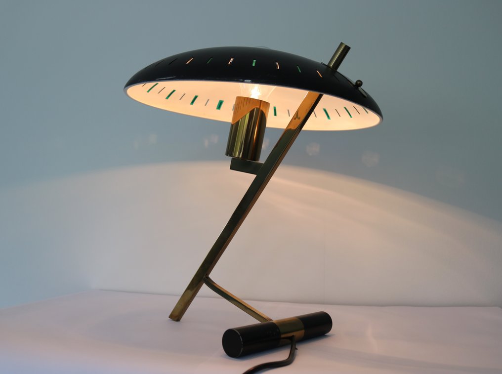 Philips - Louis Kalff - Lamp - Z-lamp model Decora - Brass #1.0