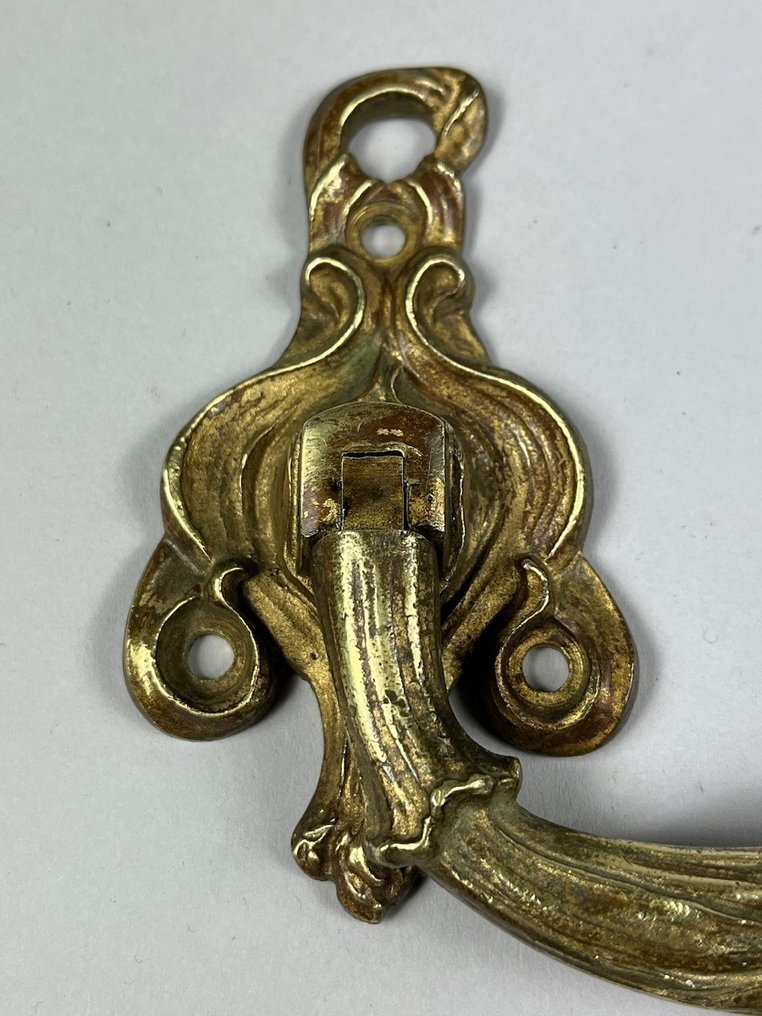 Art Nouveau Door handle (2) - E. Muller - 1900-1910  #4.3