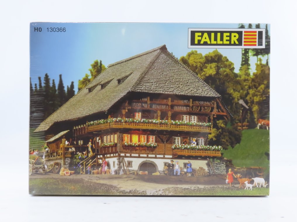 Faller H0 - 130366 - Modeltog byggesæt (1) - Byggesæt af Zwarte Woud gård. #1.0
