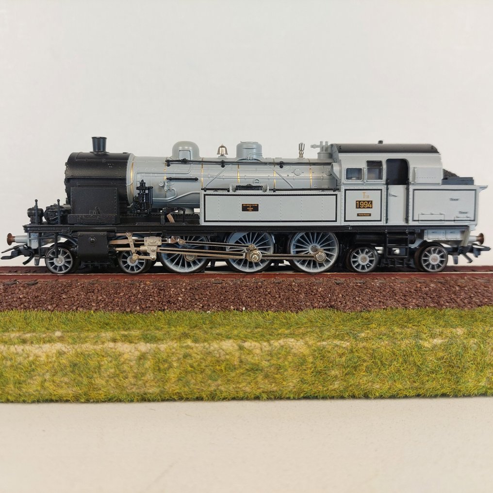 Märklin H0 - 83307 - Locomotiva com vagão de carvão (1) - T18 #1994 Museumslok - K.W.St.E. #1.0