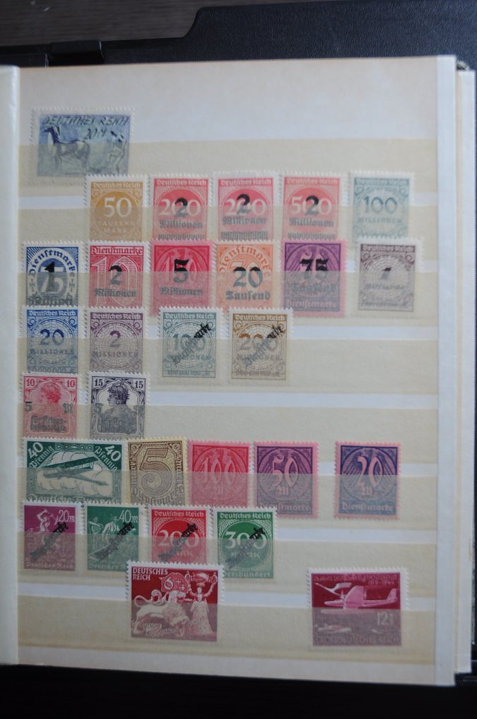 World  - Search party with various countries starting from classical in a stack of A5 stockbooks (186 #2.1