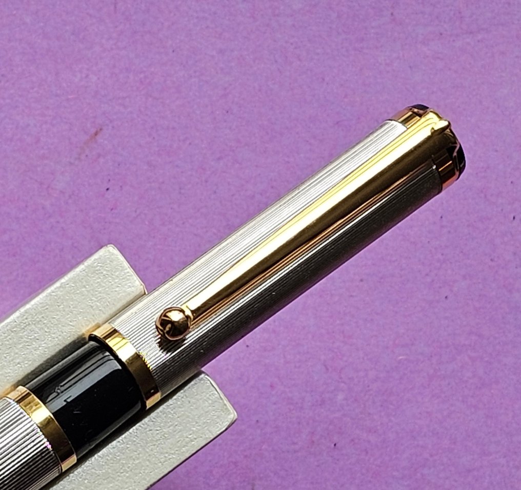 Waterman - Watermina Argenté Plume Or 18 carats - Pen set #4.3