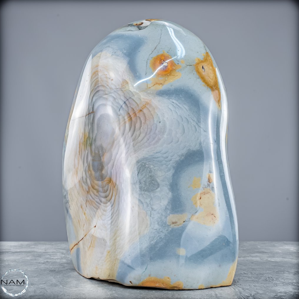 A++ Naturlig Veldig Kunstnerisk Polykrom Jaspis Friform- 3815.26 g #1.0