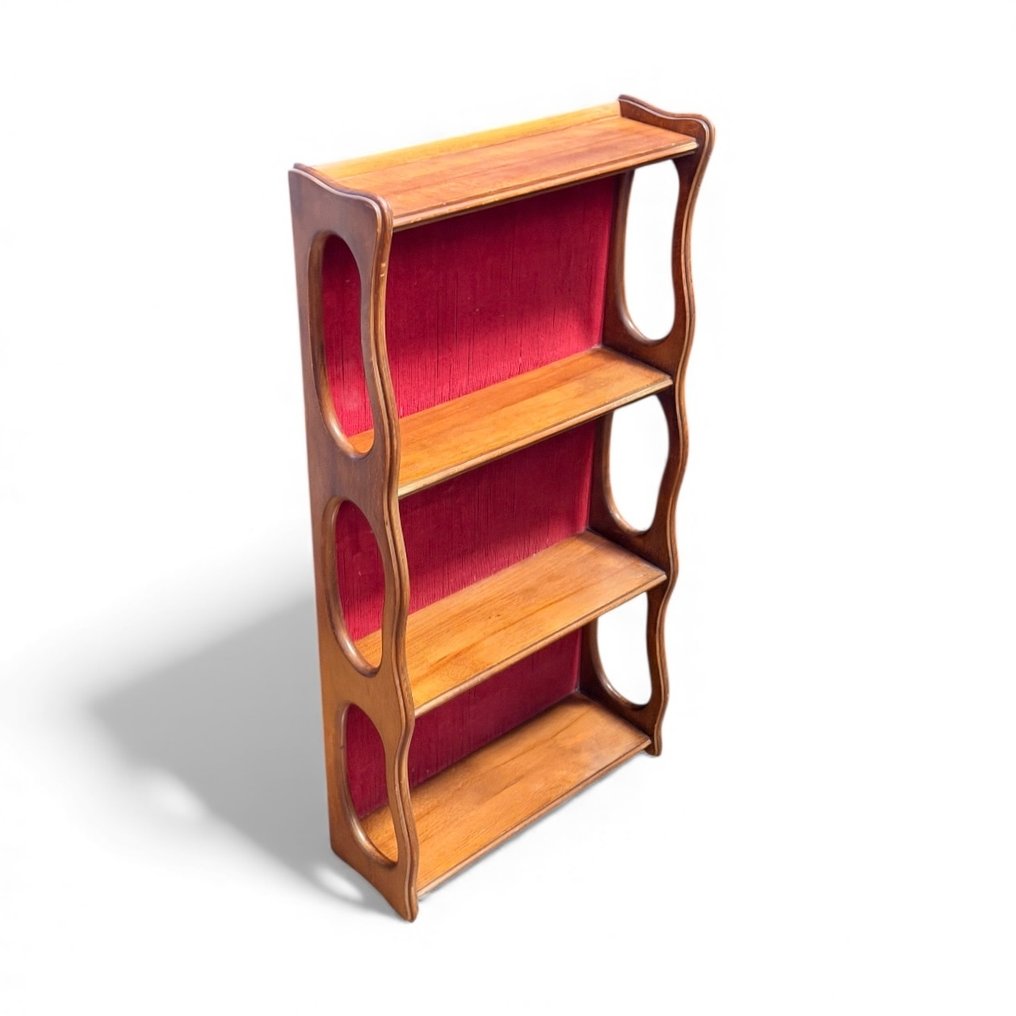 Vetrinetta - Legno - Scaffale a quattro ripiani #2.1