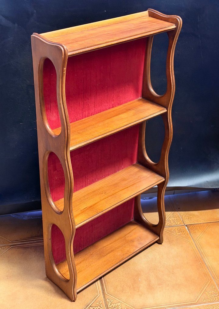 Vetrinetta - Legno - Scaffale a quattro ripiani #4.3