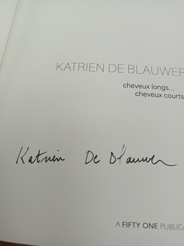 Signed, Katrien de BLAUWER (*1969) - Cheveux longes.... cheveux courts - 2019 #1.0