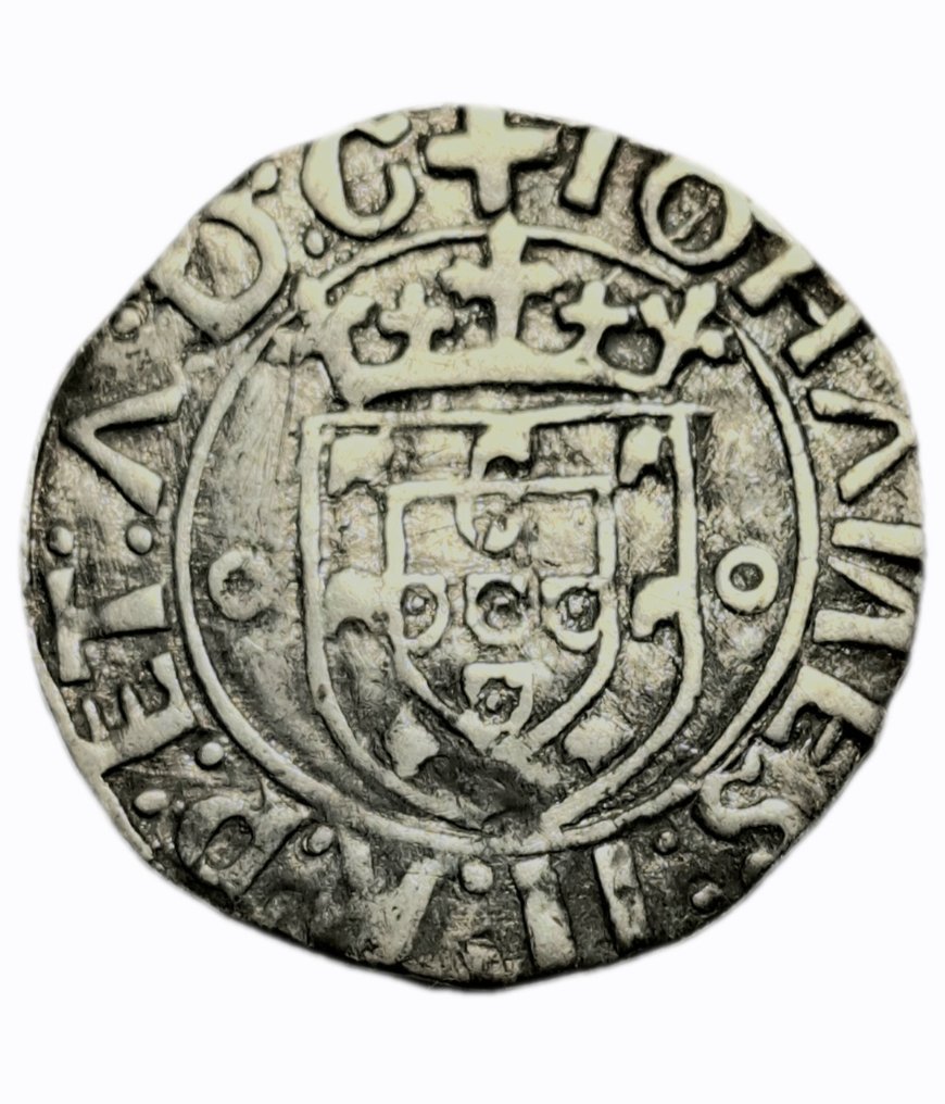 Portugal. João II (1481-1495). Vintém (20 Reais) - Real ou vintém (No reserve price) #1.0