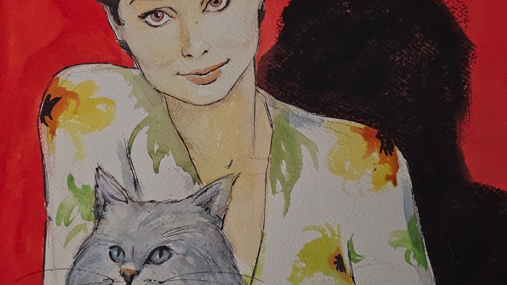 Vannini, Luca - 1 Original drawing - Julia #2.1