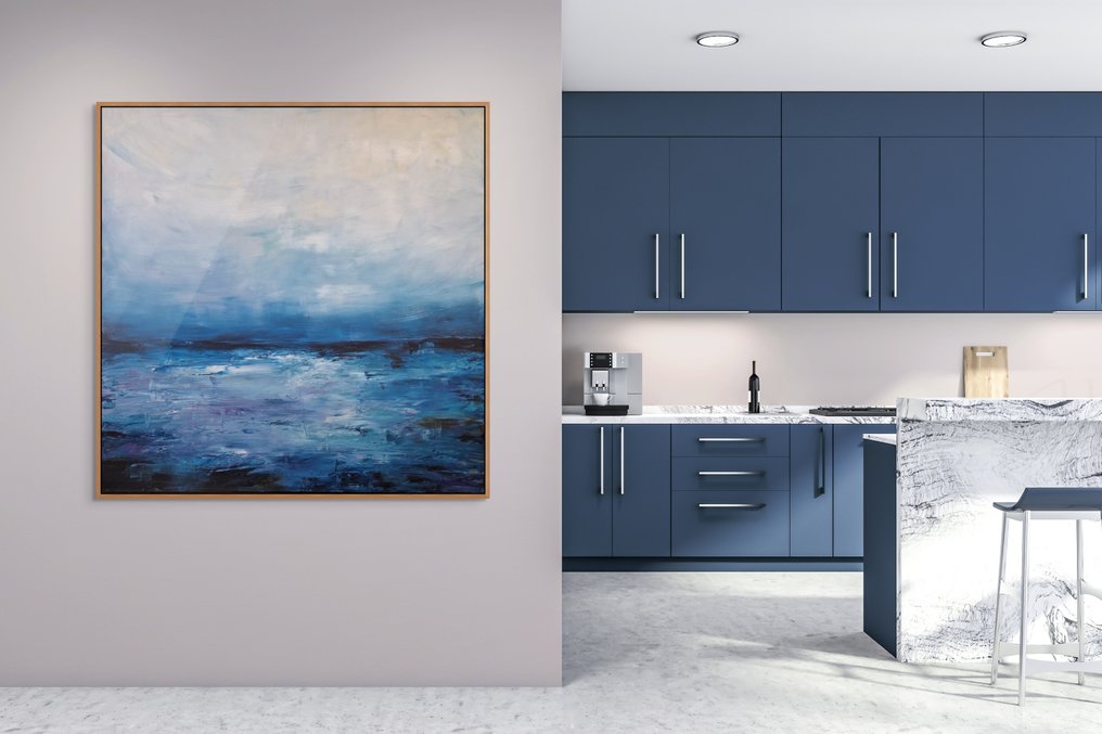 Irina Morisch - Calm reflections Nr.5 -  square   XXL- #2.1