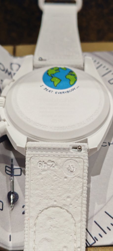 Swatch - MoonSwatch. Mission to Eartphase. Moonshine Gold. - No reserve price - SO33W701L - Unisex - 2025 #3.2