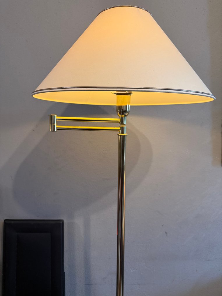 Steinhauer - Stehleuchte - Messing - Endhöhe 132 cm! #1.0