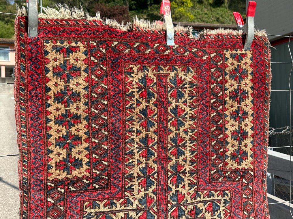 Afghansk Baluch - Tæppe - 140 cm - 81 cm #1.0