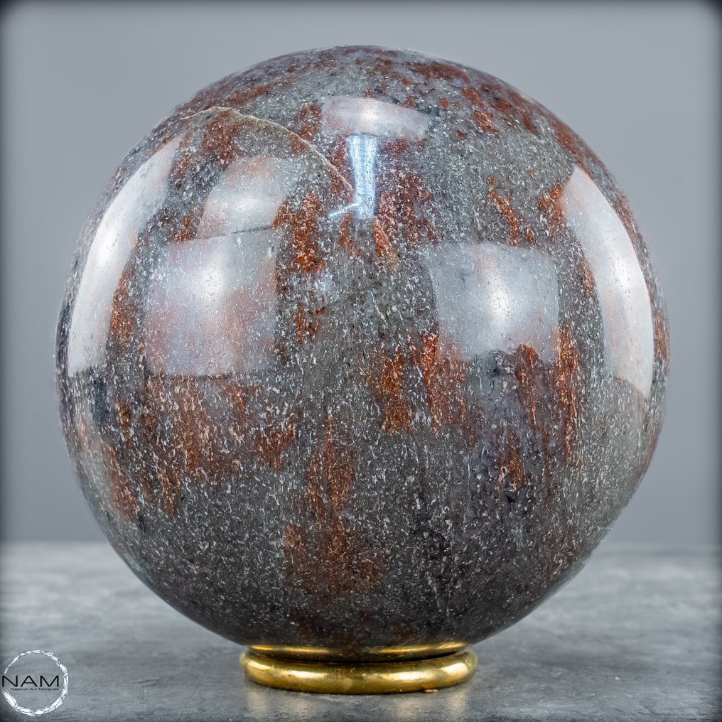 奇幻的孔雀石球 一件光彩、扎根与能量的杰作- 1826.51 g #2.1