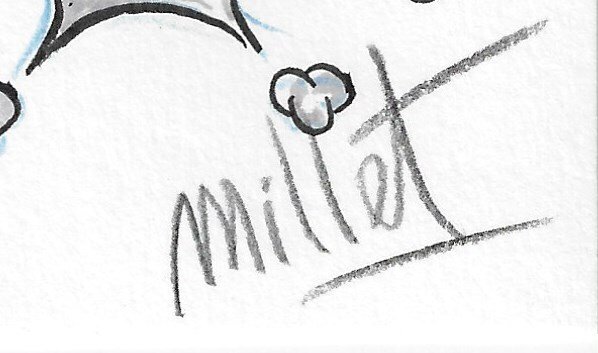Millet - 1 Original colour drawing - do - 2025 #4.3