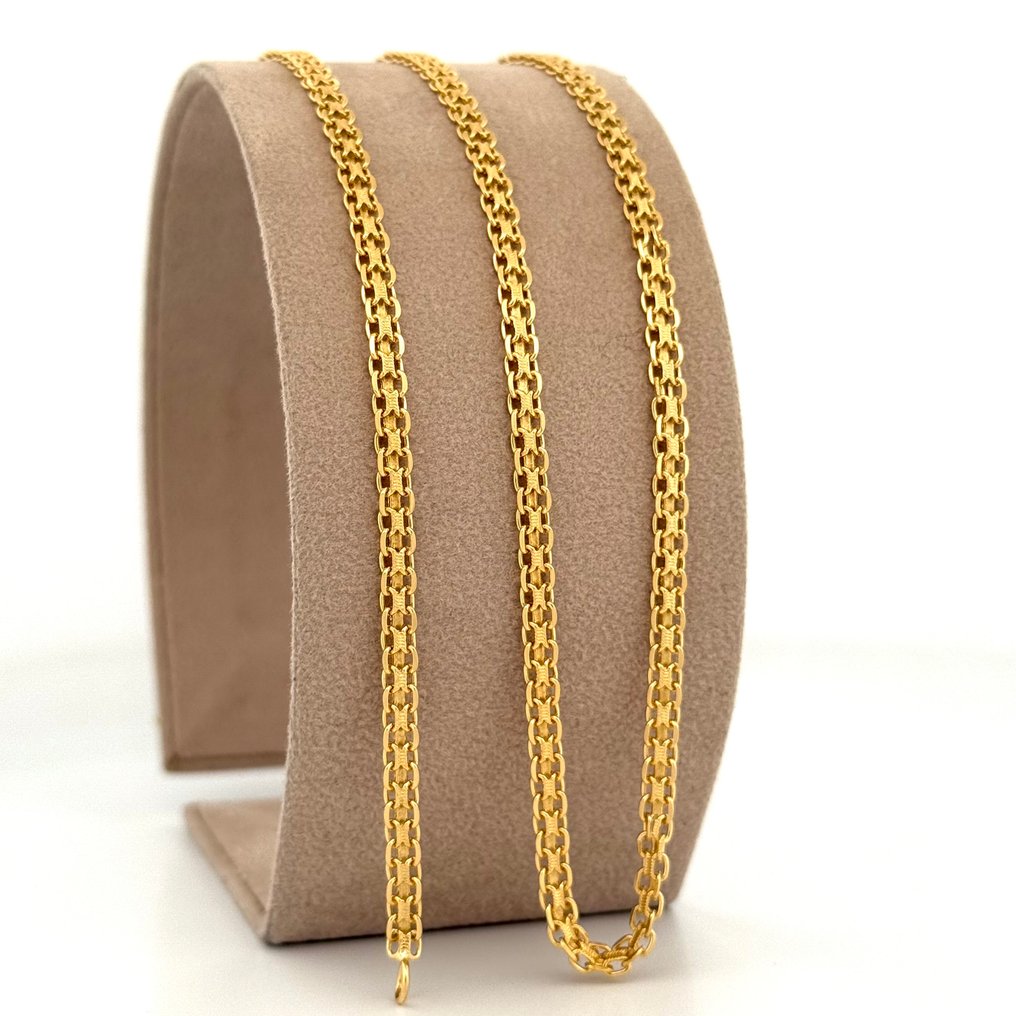 Handmade - Collier - Bismark - 9.6 g - 18 carats Or jaune #1.0