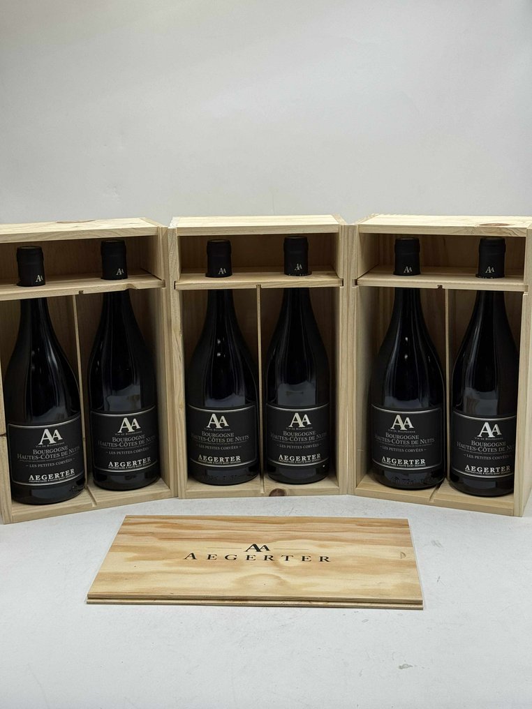 2023 Domaine Aegerter Les petites Corvées Pinot Noir & chardonnay - Borgogna - 6 Bottiglie (0,75 L) #1.0