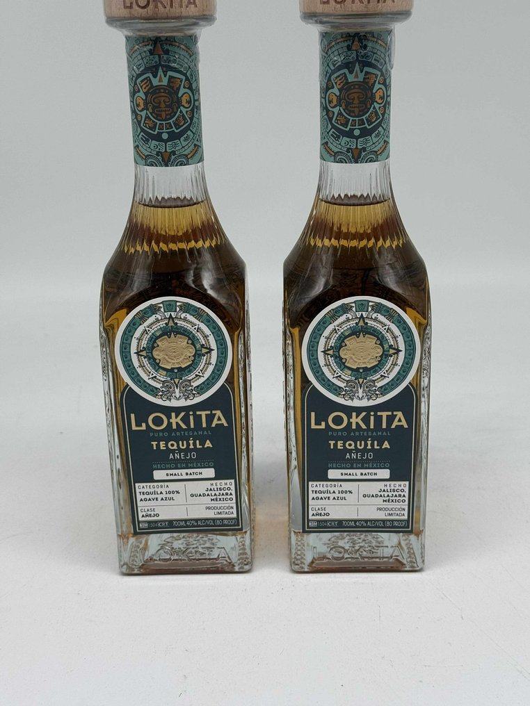 Lokita - Añejo  - 70cl - 2 bottles #1.0