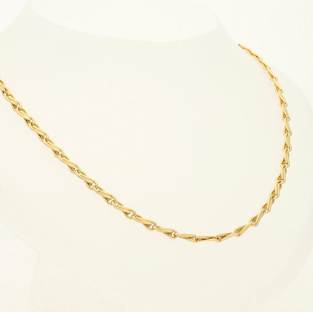 頸鏈 - 14 克拉 黃金 #1.0