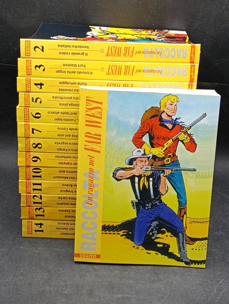 Raccolta il ragazzo nel far west 1/14 - Mercury - 1 Comic collection #1.0