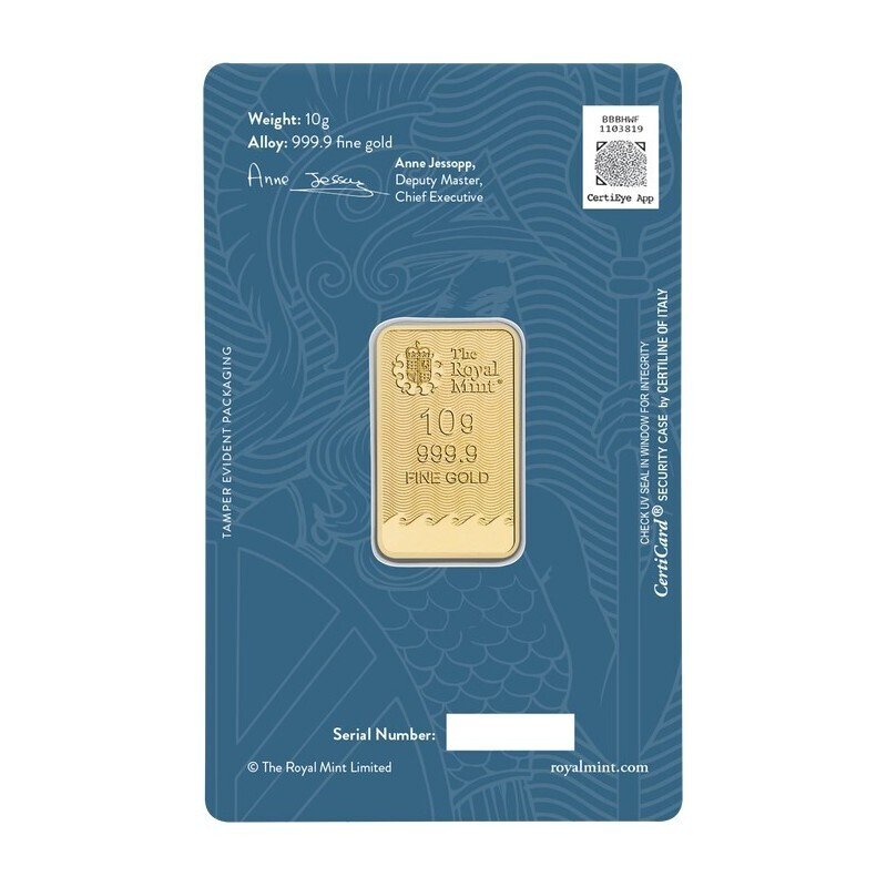 10 grammi - Oro .999 - The Royal Mint - Sigillato e con certificato #1.0