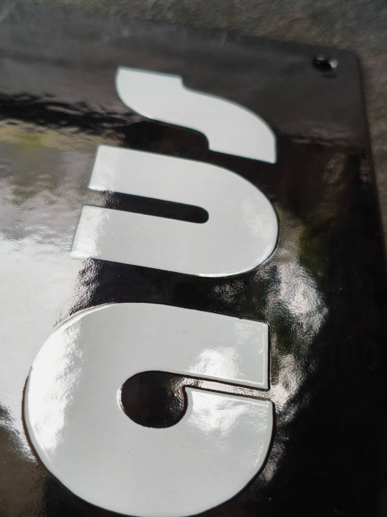 Bauhaus - enamel sign BAUHAUS Emailschild Emaille Schild #4.3