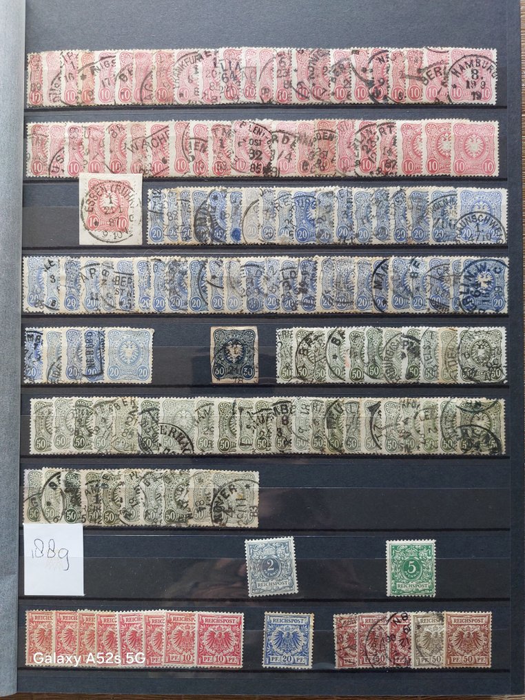 Det tyske keiserrike - DUITE RIJK - Enorm partikkel i 5 stokkebøker. #4.3