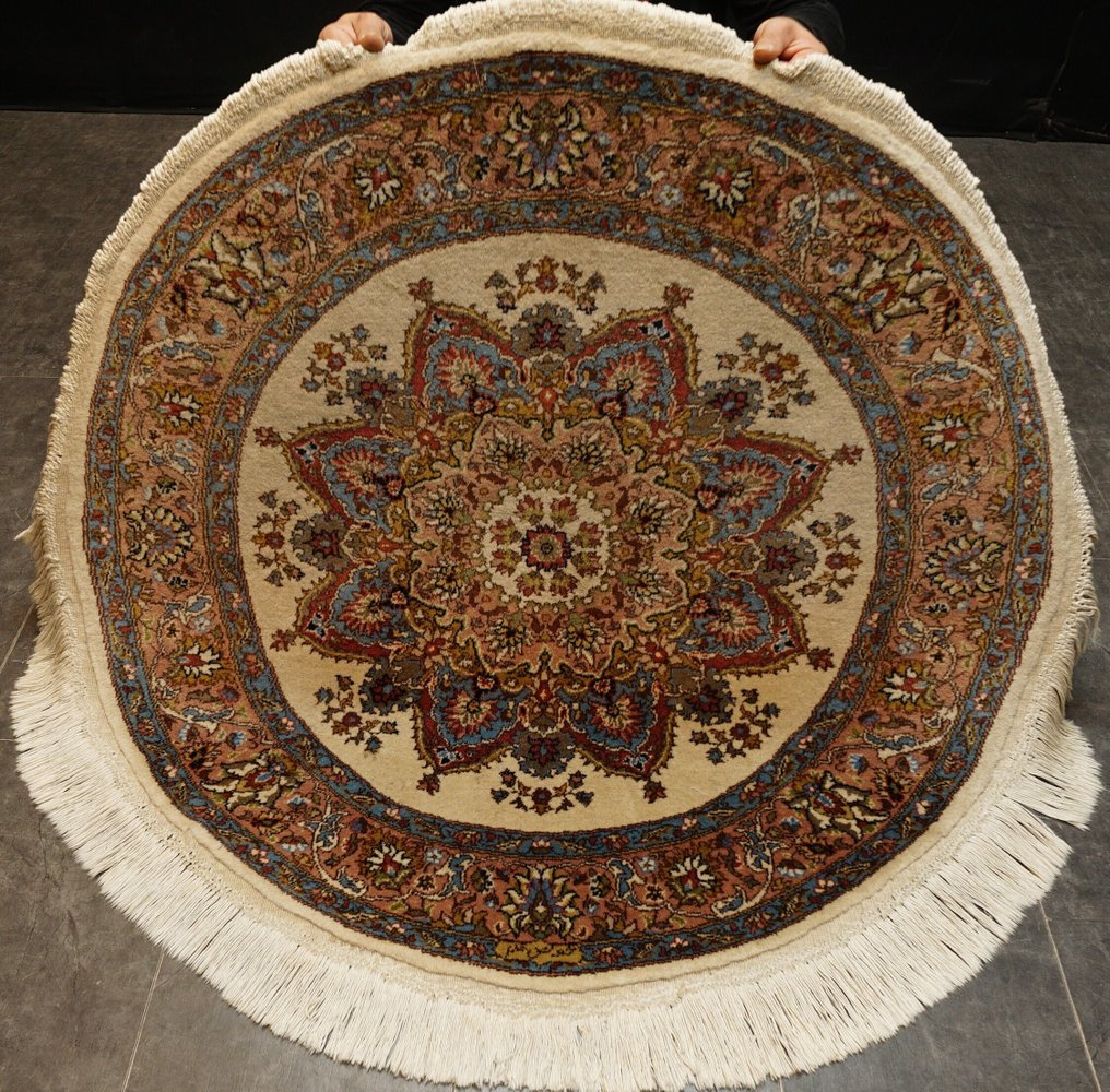 Tabriz - Tæppe - 130 cm - 120 cm #1.0