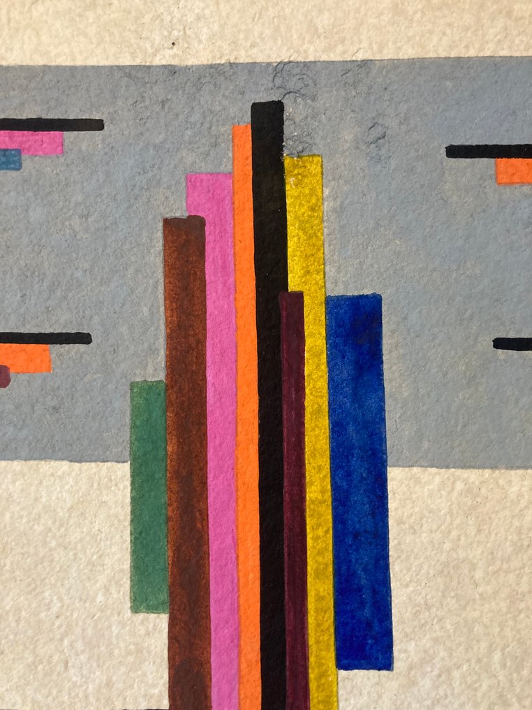 Boris Alepkow (XIX-XX) - Suprématisme Avant Garde Russe #3.2