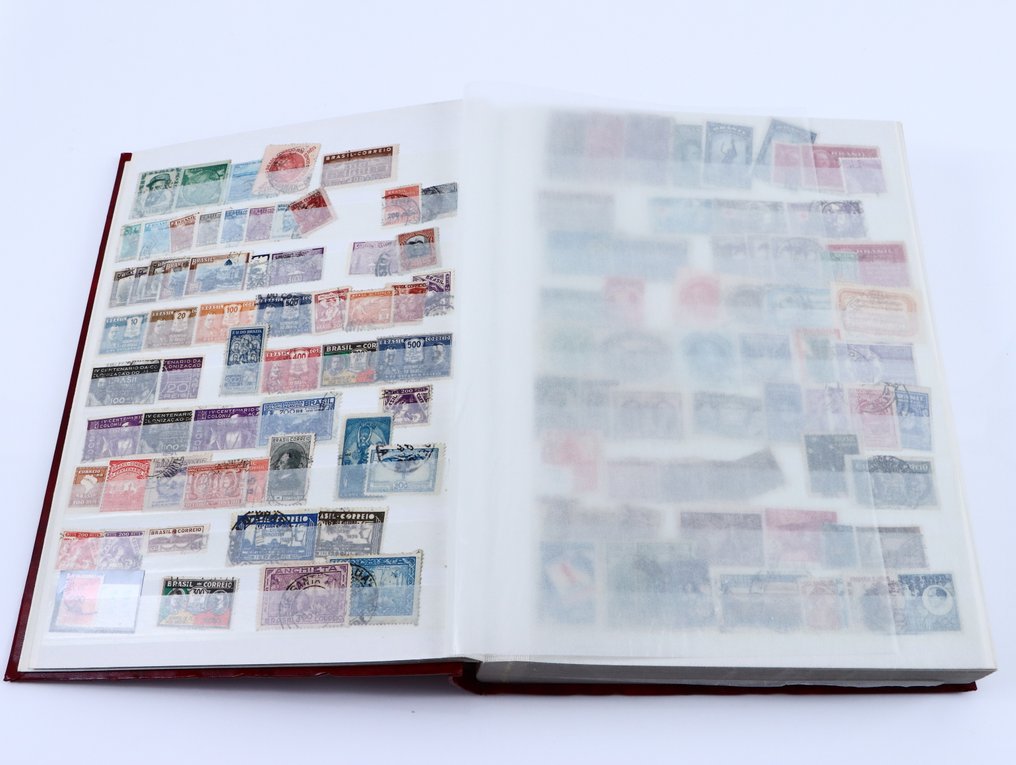 Brazil  - Collection in stock album #3.2