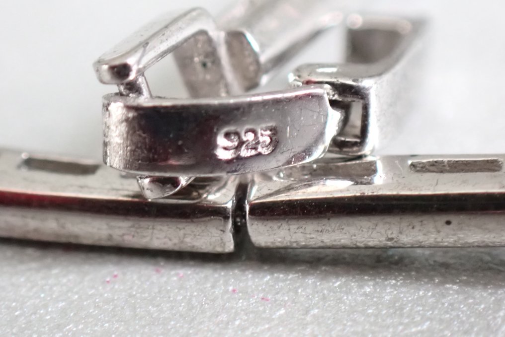 Argento - Collana - Collana con strass #2.1