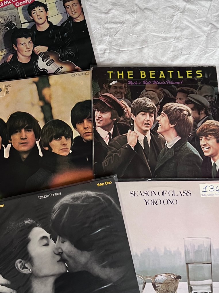 Beatles, John Lennon, Yoko Ono - Multiple artists - Multiple titles - LP Albums (multiple items) - 1980 #3.2