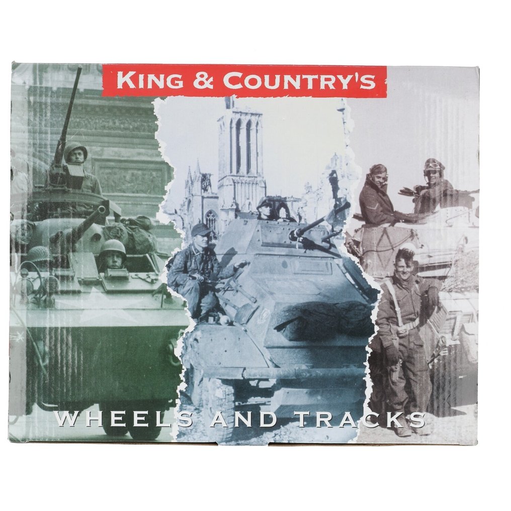 King & Country - Fields of Battle - Statuetta - FoB039 “BLITZKRIEG PANZER IV” - Metallo bianco #2.1