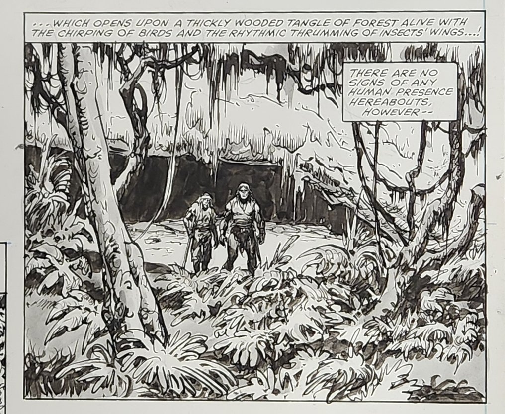 John Buscema et Ernie Chan - 1 Original page - Conan the Barbarian - Savage Sword Of Conan #72 page 22 Marvel Comics 1982 - 1982 #3.2