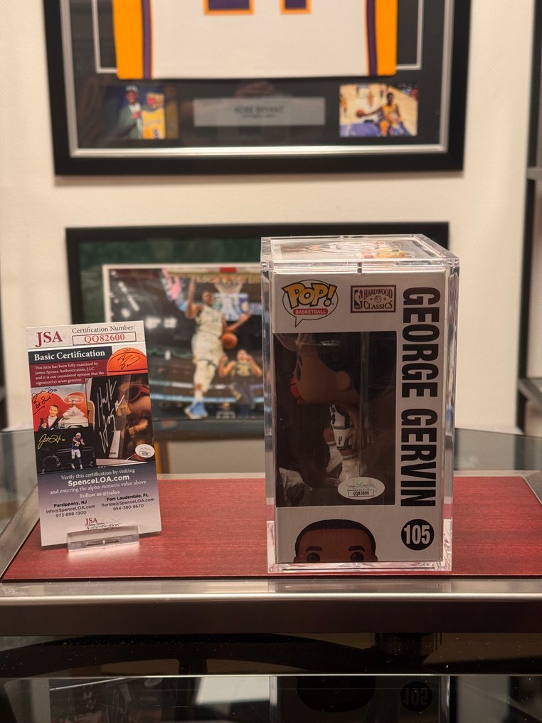 San Antonio Spurs - NBA - GEORGE GERVIN - Statuetta #3.2