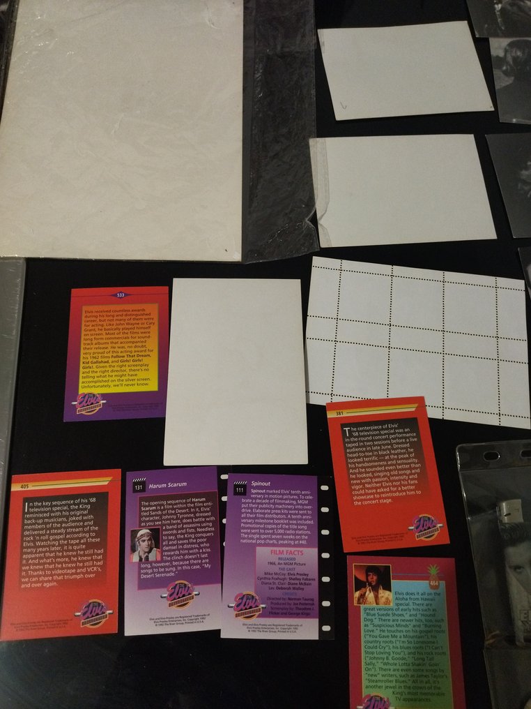 Elvis Presley - Συλλεκτικό σετ – Φωτογραφίες, Κάρτες Συλλογής, Αναπτήρες, Κάρτες Τηλεφώνου, Σήματα & Υπογεγραμμένος - Certificate, Hand signed #4.3