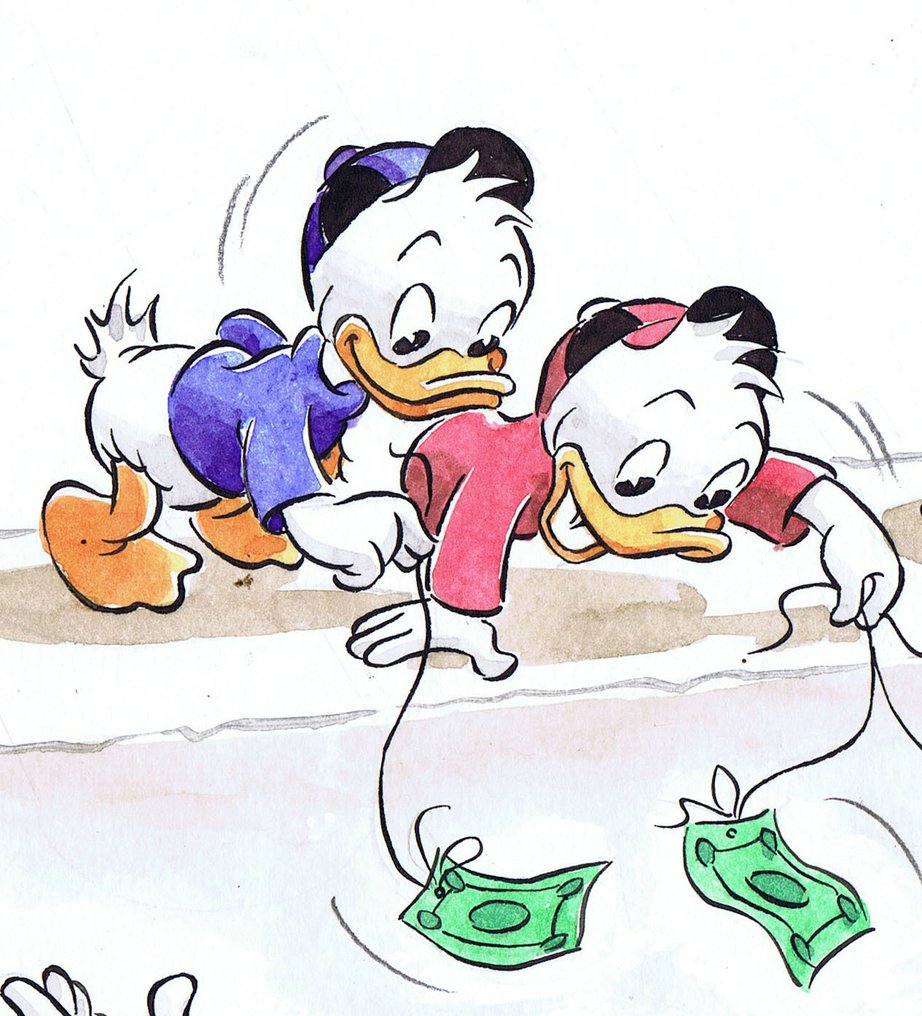 Cardona - 1 Watercolour - Donald Duck #2.1