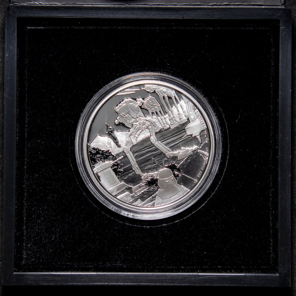 Niue. 2 Dollars 2022 At - St Walker 1 Oz (.999)  (No reserve price) #2.1