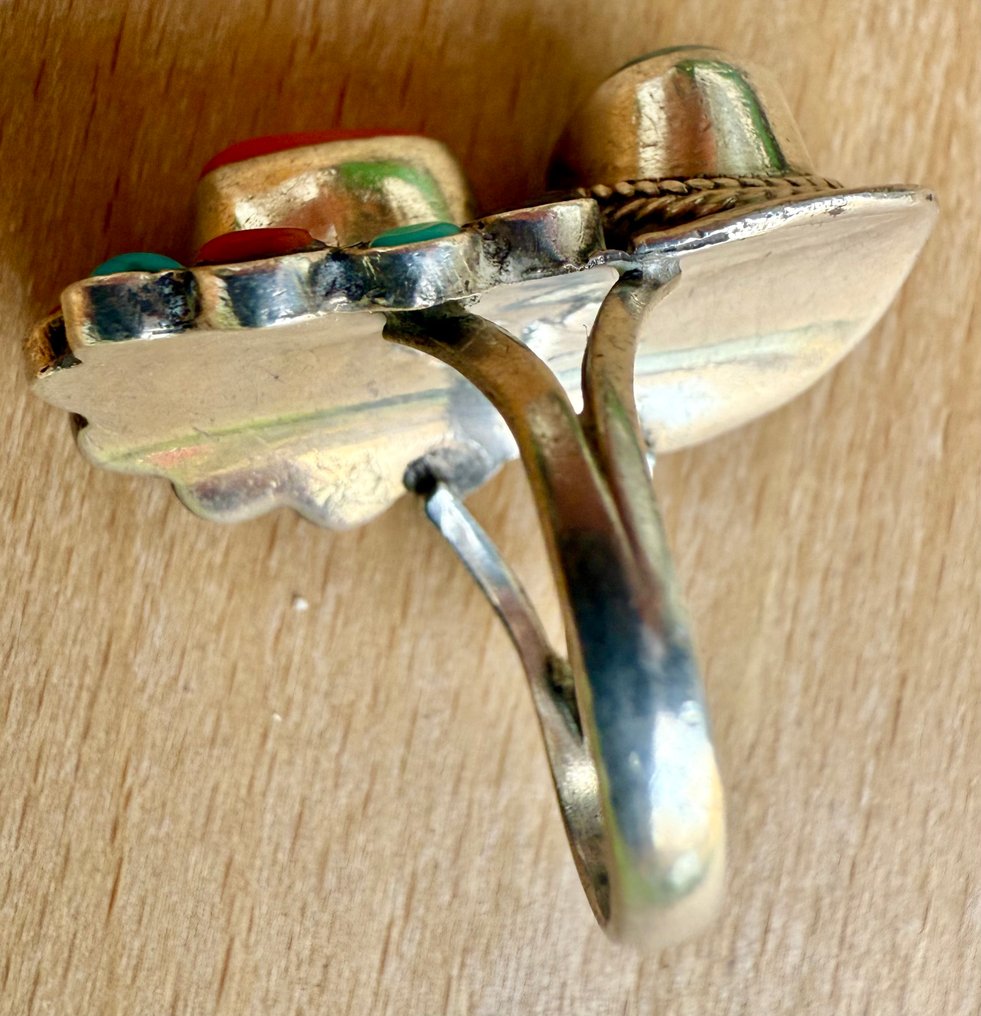 點睛戒指 - 美國 納瓦荷復古戒指  (沒有保留價) #4.3