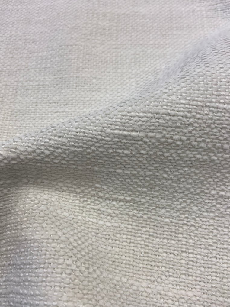 Minotti - High quality! Luxurious woven fabric MINOTTI peach hand white cream - Textile  - 600 cm - 140 cm #2.1