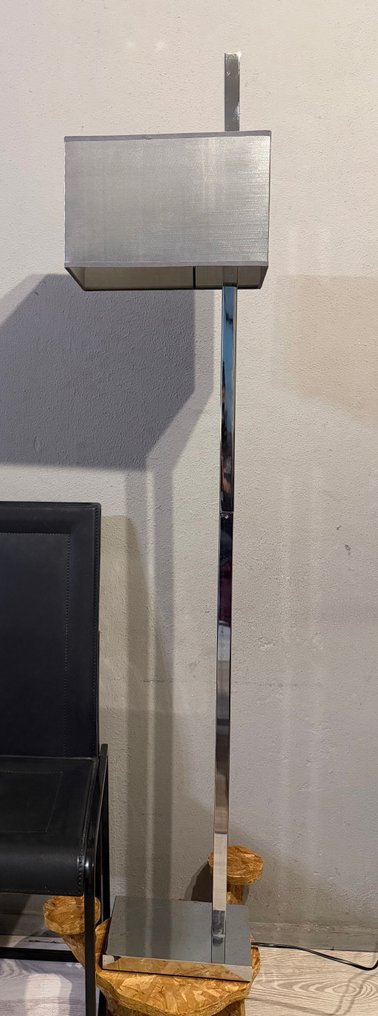 Vandeheg - Piantana - Metallo, Cromato, Tessuto - Design Vandeheg #3.2