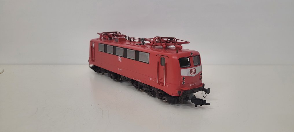 Fleischmann H0 - 4327 - Locomotora eléctrica (1) - BR 141 Oriënt-rood, digital. - DB #3.2
