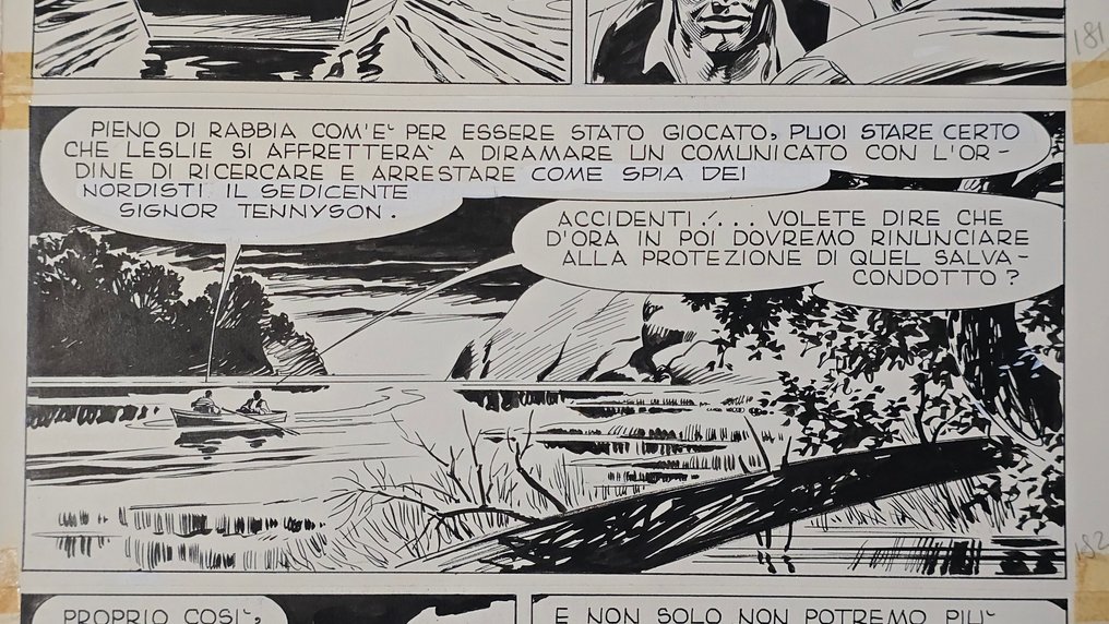 Ticci, Giovanni - 1 Original page - Tex #2.1