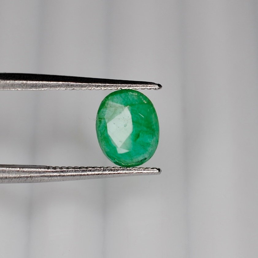 Nincs minimálár Zöld Smaragd - 0.96 ct - Amerikai Gemmológiai Intézet (GIA) #4.3